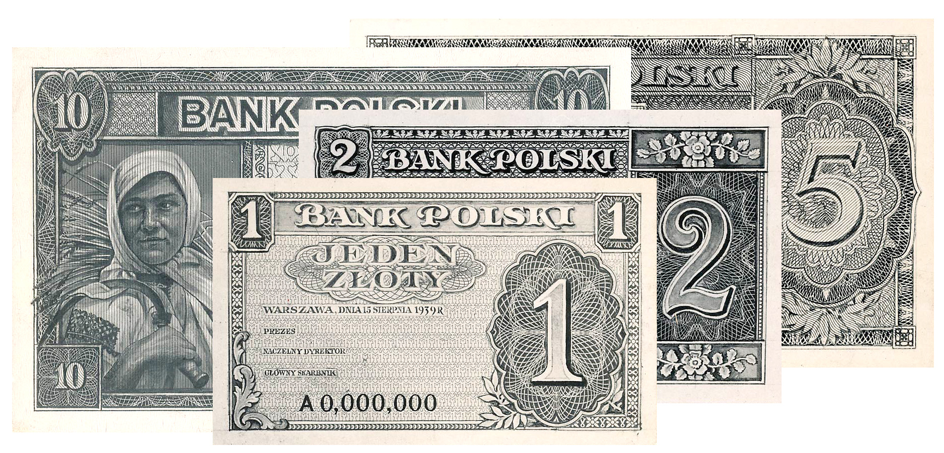 Nieznane projekty banknotów emigracyjnych 1939 roku